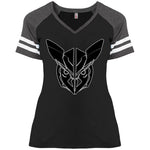 Owl Face Ttransformers V-Neck T-Shirt