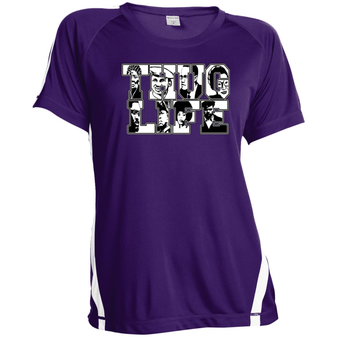 Thug Life Icon Ladies' Polyester T-Shirt