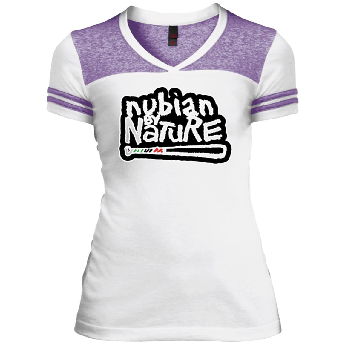 Nubian By Nature Ladies V-Neck T-Shirt