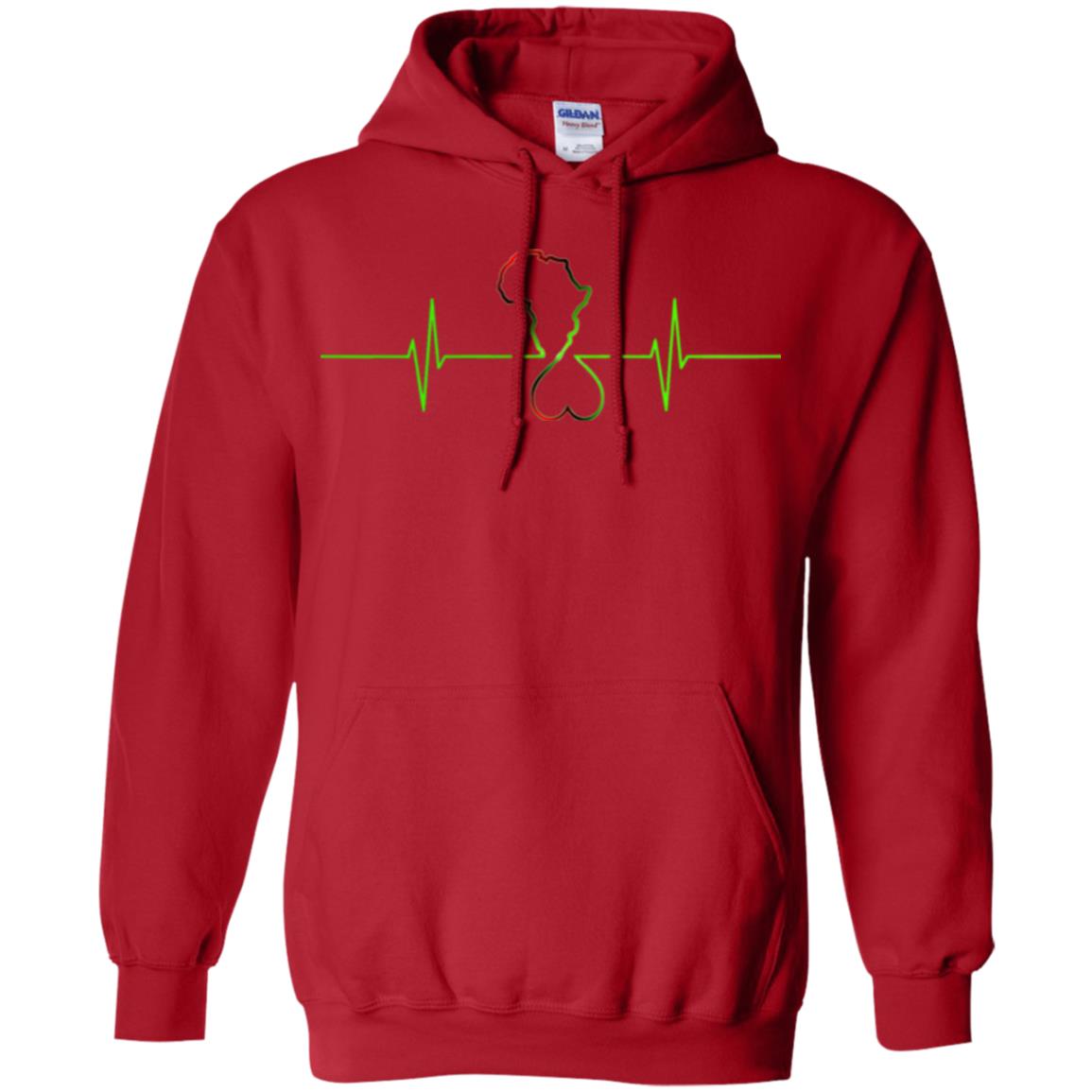 Afrika Hearthbeat Hoodie