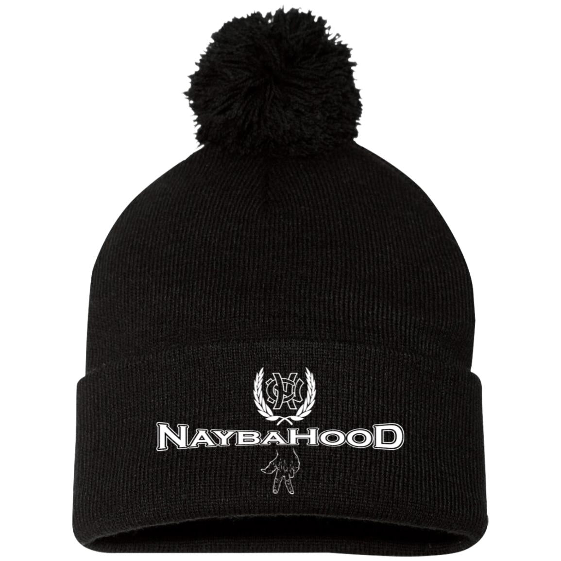 NAYBAYH3D Pom Pom Knit Cap