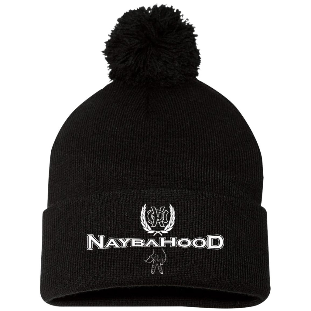 NAYBAYH3D Pom Pom Knit Cap