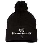 NAYBAYH3D Pom Pom Knit Cap