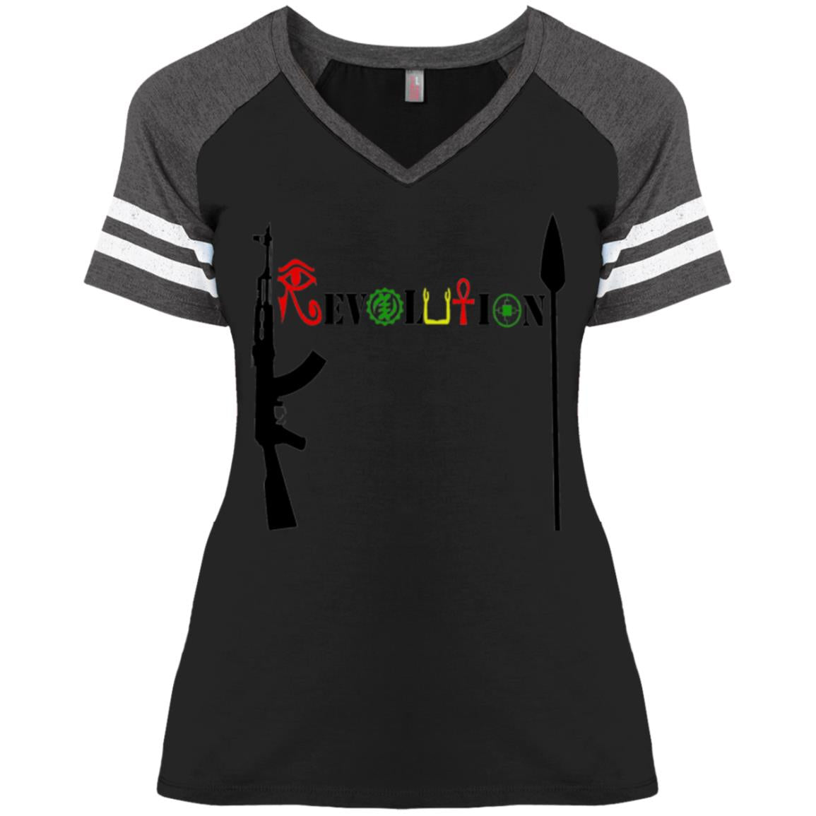 Revolution Ladies' V-Neck T-Shirt