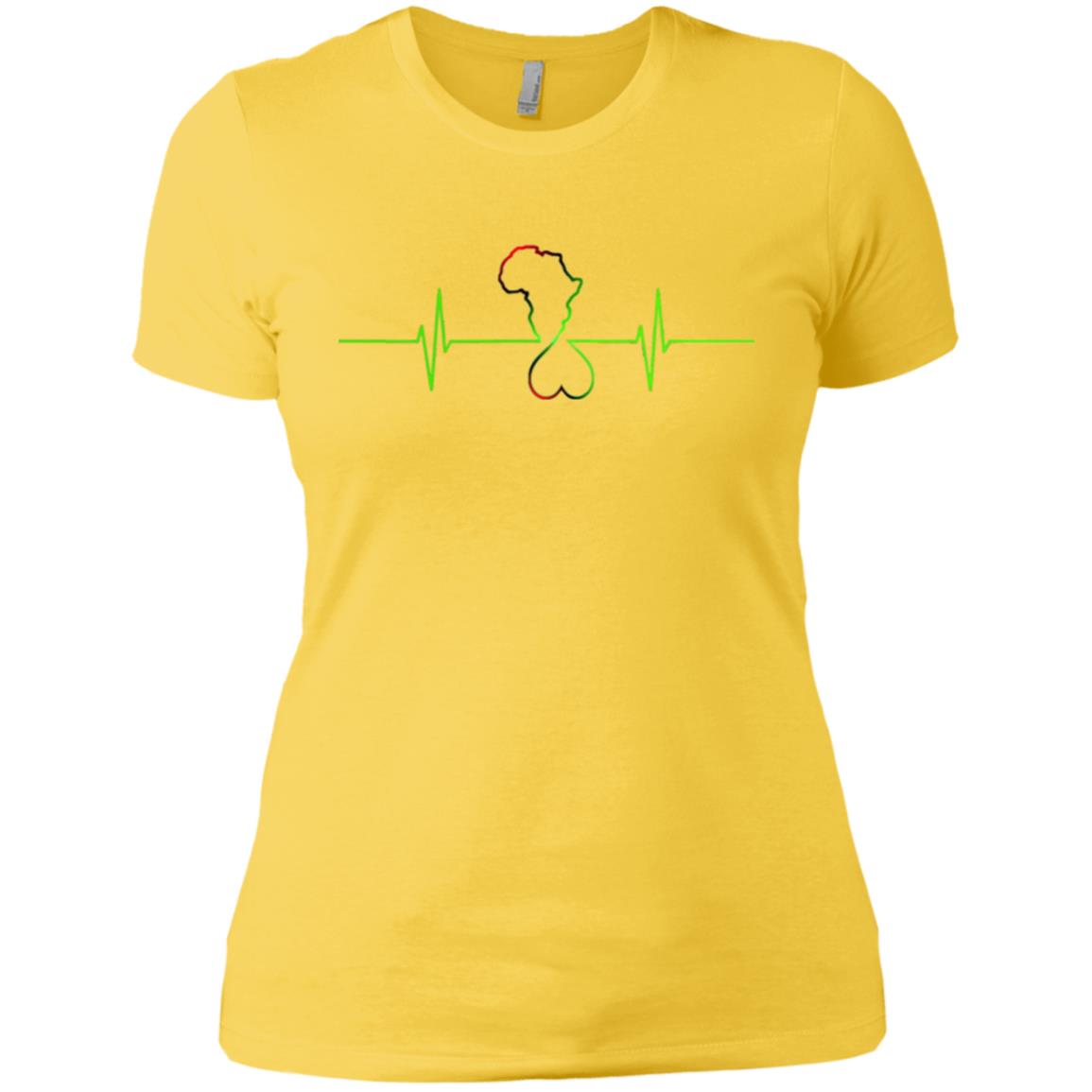 Afrika Hearthbeat Ladies' T-Shirt