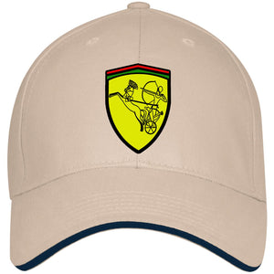 Ramses II Victory EMBTwill Cap With Sandwich Visor