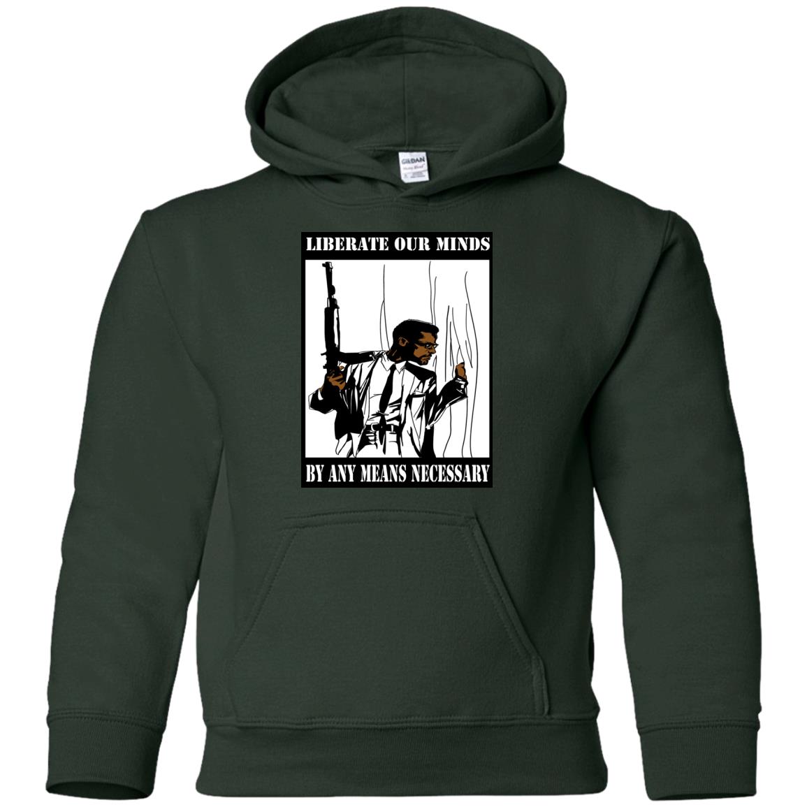 Malcom X Youth Pullover Hoodie