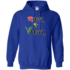 Ital Is Vital Unisex Hoodie.