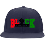 BLACK OWNED RBG Twill Flexfit Cap