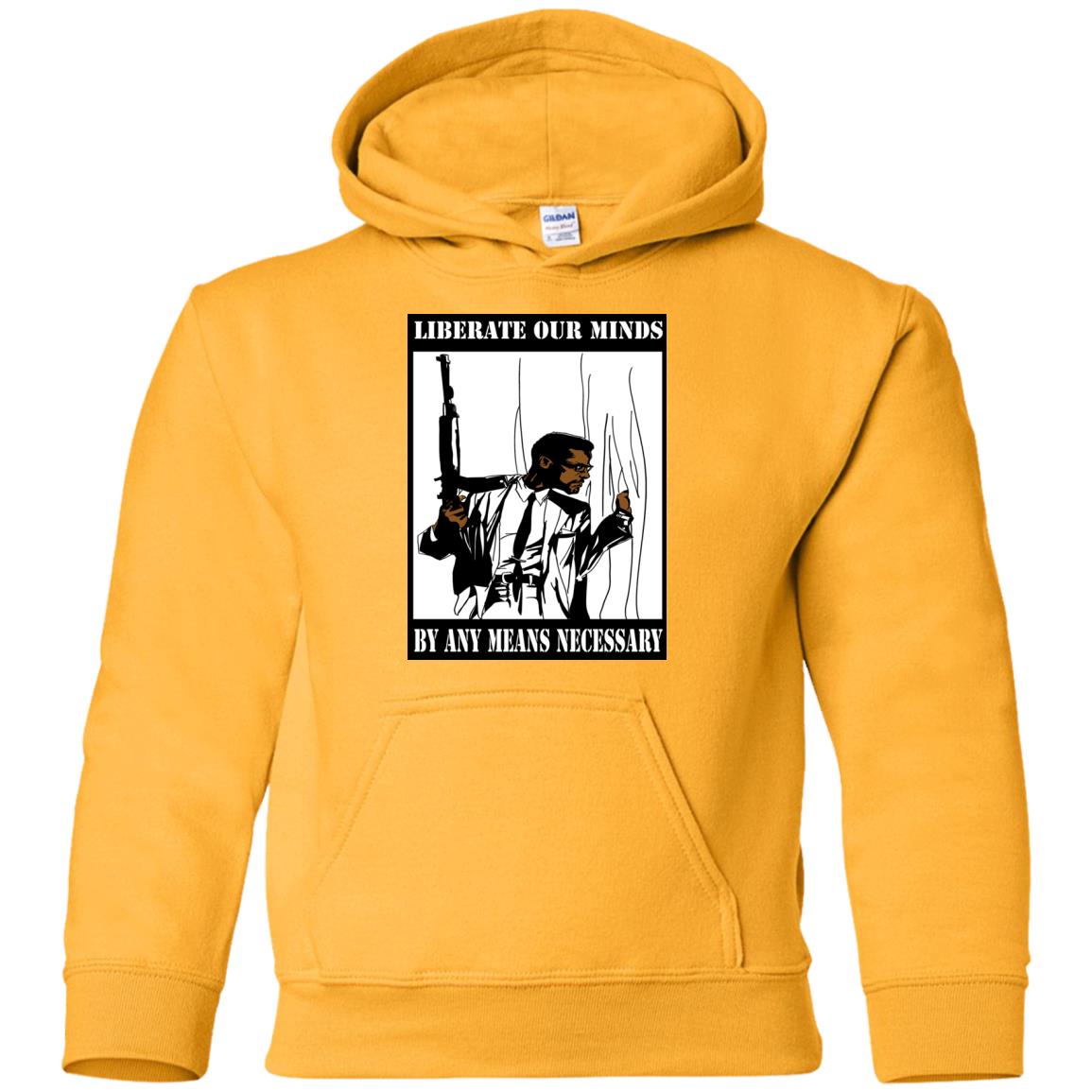 Malcom X Youth Pullover Hoodie