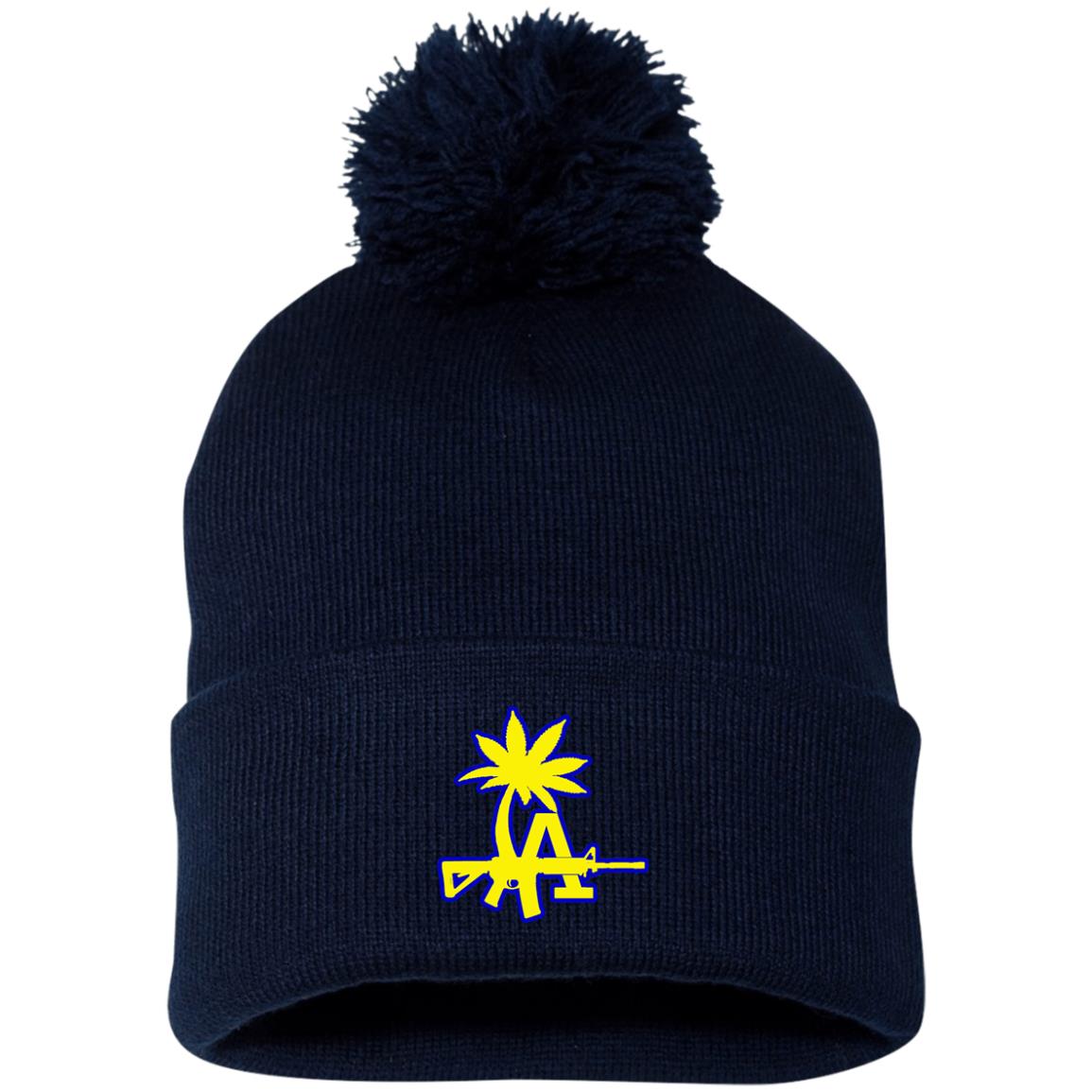 LCC L.A Pom Pom Knit Cap