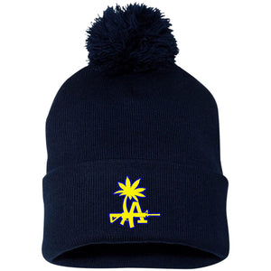 LCC L.A Pom Pom Knit Cap
