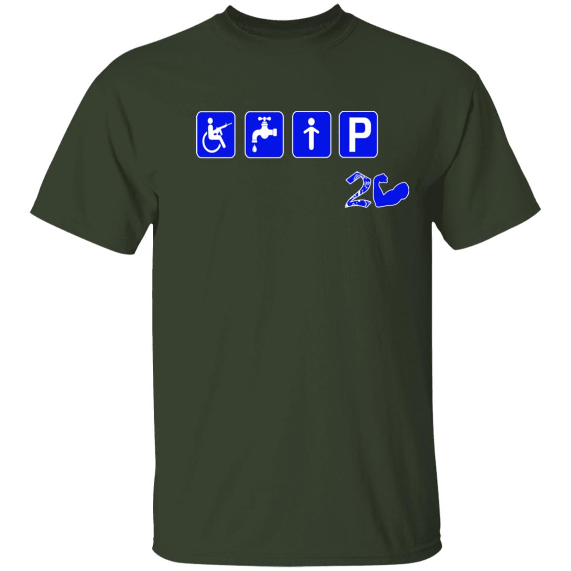 CRIP 2 HARD Youth 100% Cotton T-Shirt