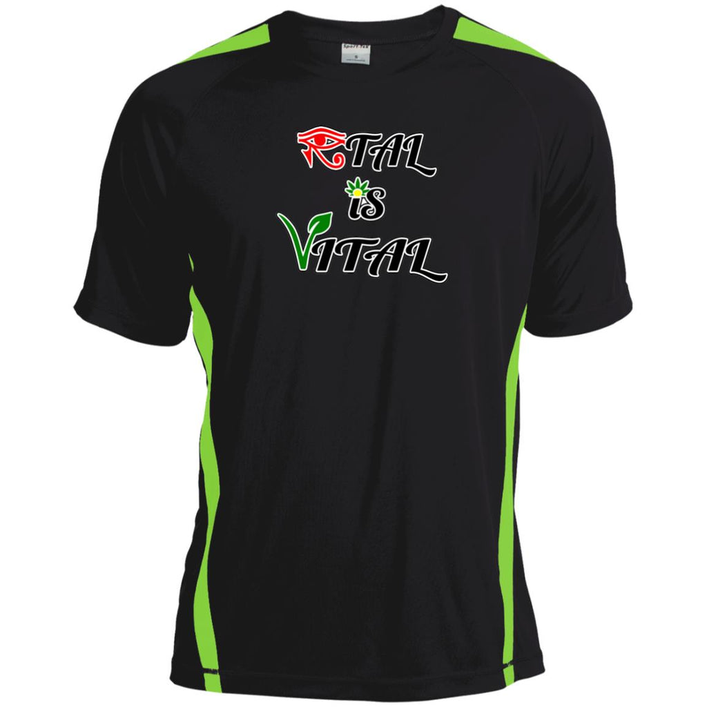 Ital Is Vital Sport-Tek Dry Zone Crew