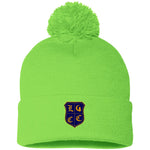 LCC Royal Pom Pom Knit Cap