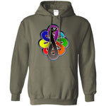 Infinity Snake of B-mwelo(chakras) Hoodie 8 oz.