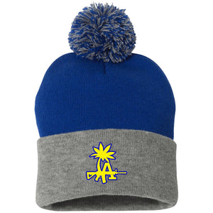 LCC L.A Pom Pom Knit Cap