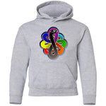 Infinity Snake of B-mwelo(chakras) Youth Pullover Hoodie