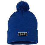 LCC PATCH Pom Pom Knit Cap