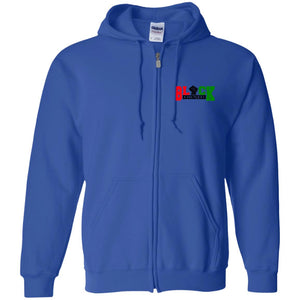 BLACK OWNED RBG Zip Up Hooded Sweatshirt