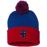 LCC Royal Pom Pom Knit Cap