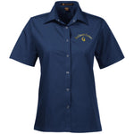 LaChouett Old Gold Ladies' Snap Closure Short-Sleeve Shirt