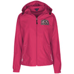 Nubian By Nature Sport-Tek Ladies' Jersey-Lined Hooded Windbreaker