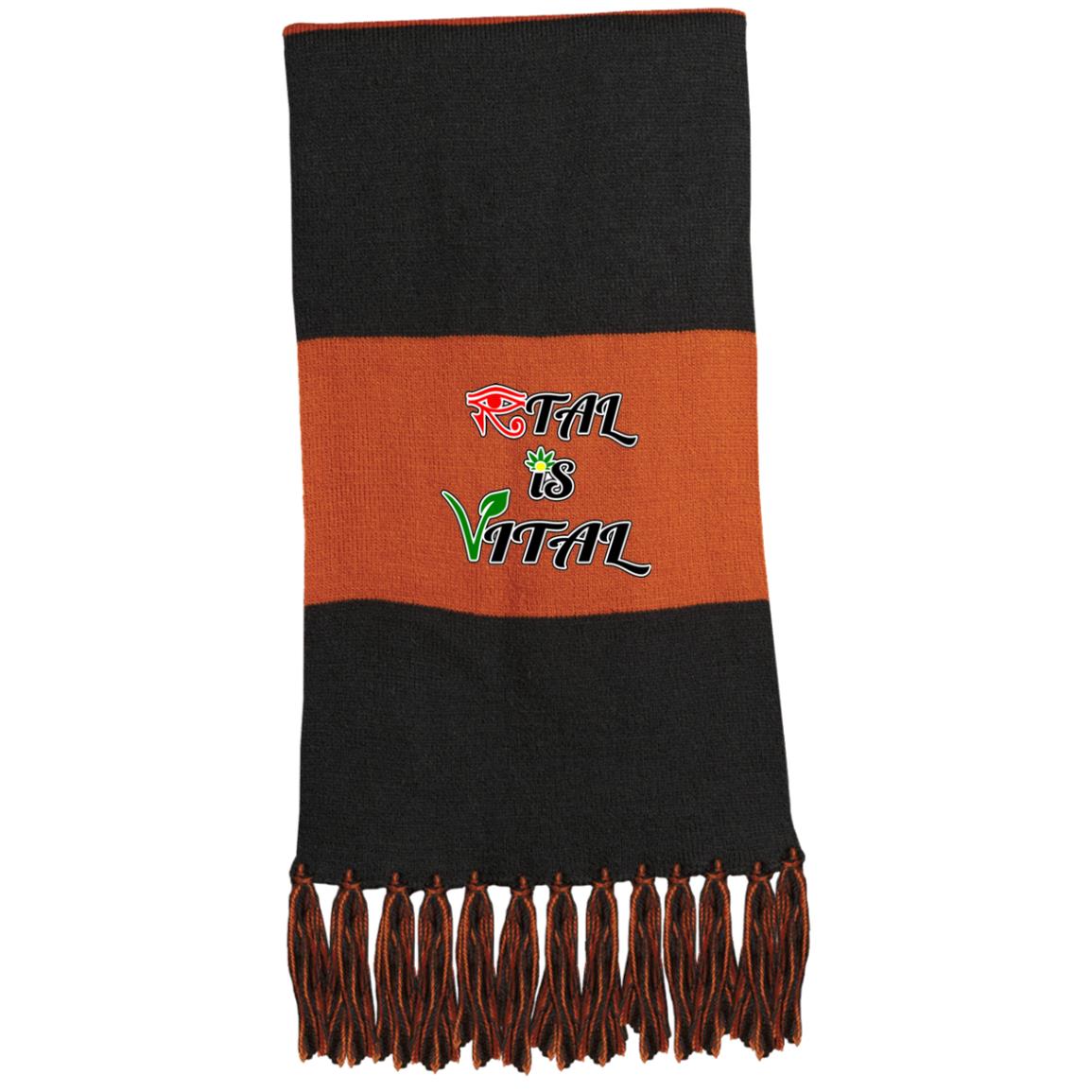 Ital Is Vital EM Fringed Scarf