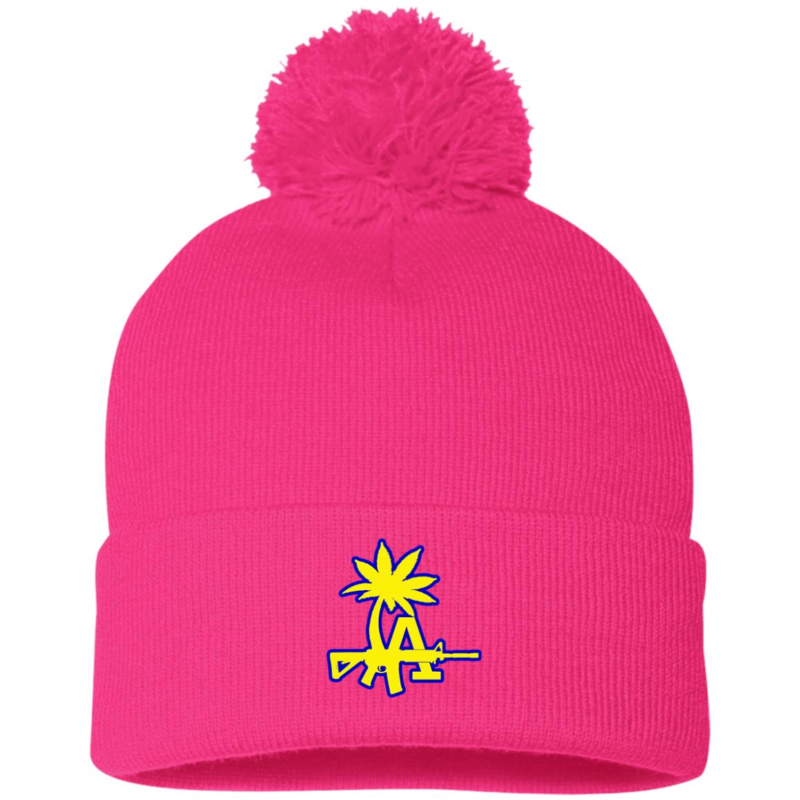 LCC L.A Pom Pom Knit Cap