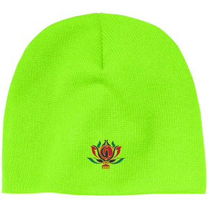 Kween Flower Acrylic Beanie