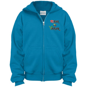 Ital Is Vital EM Youth Full Zip Hoodie