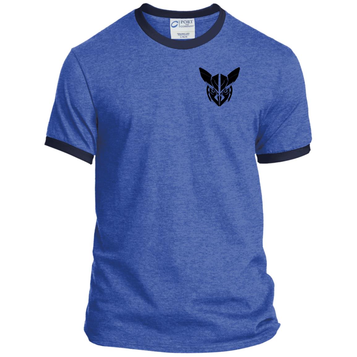 Owl Face Transformers Ringer Tee