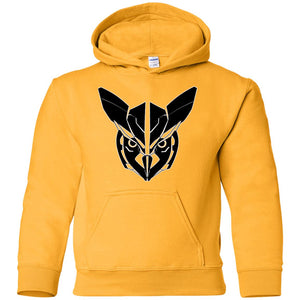 Owl Face Transformers Kids Pullover Hoodie