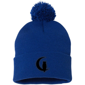 LaChouett BL Pom Pom Knit Cap