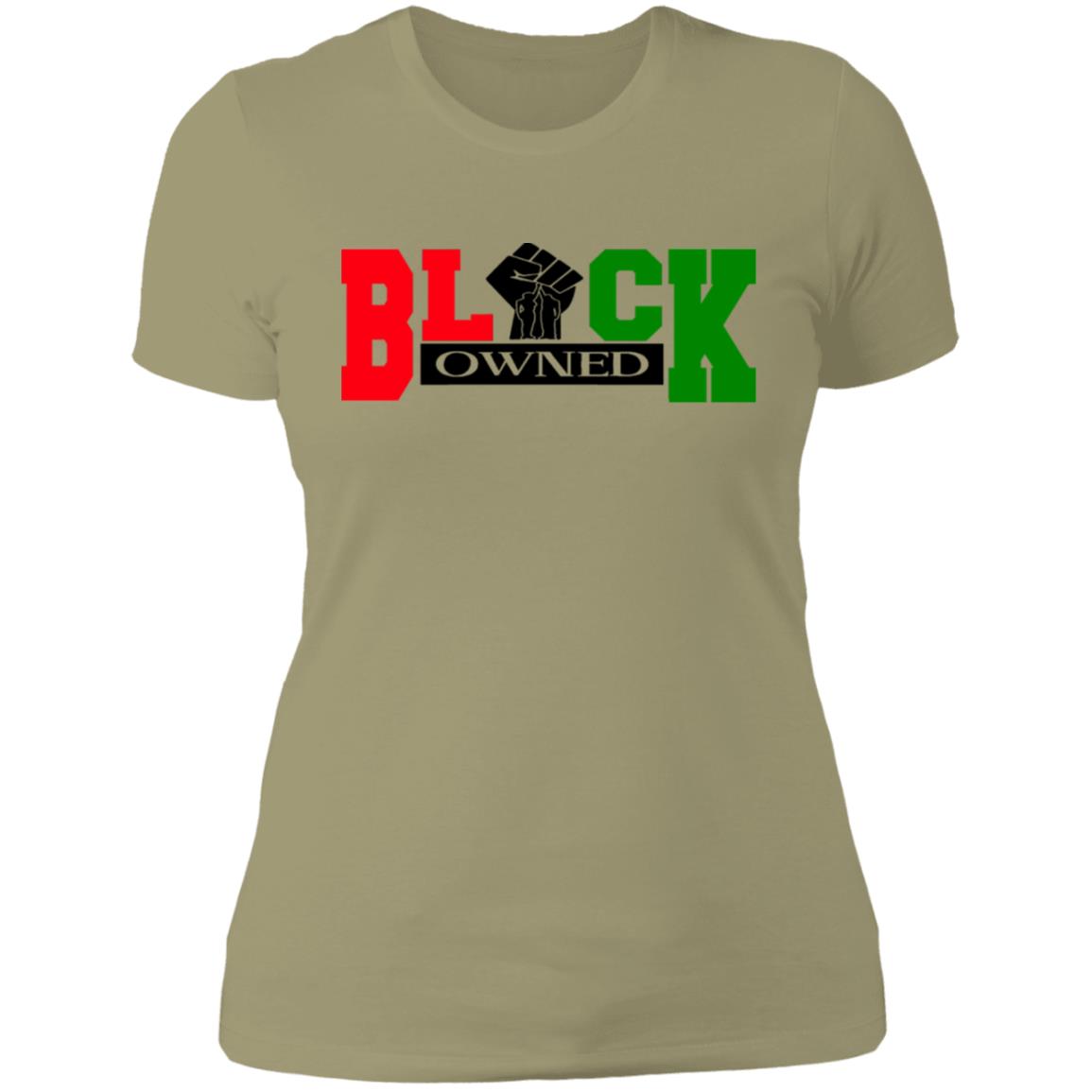 BLACK OWNED RBG Ladies' T-Shirt