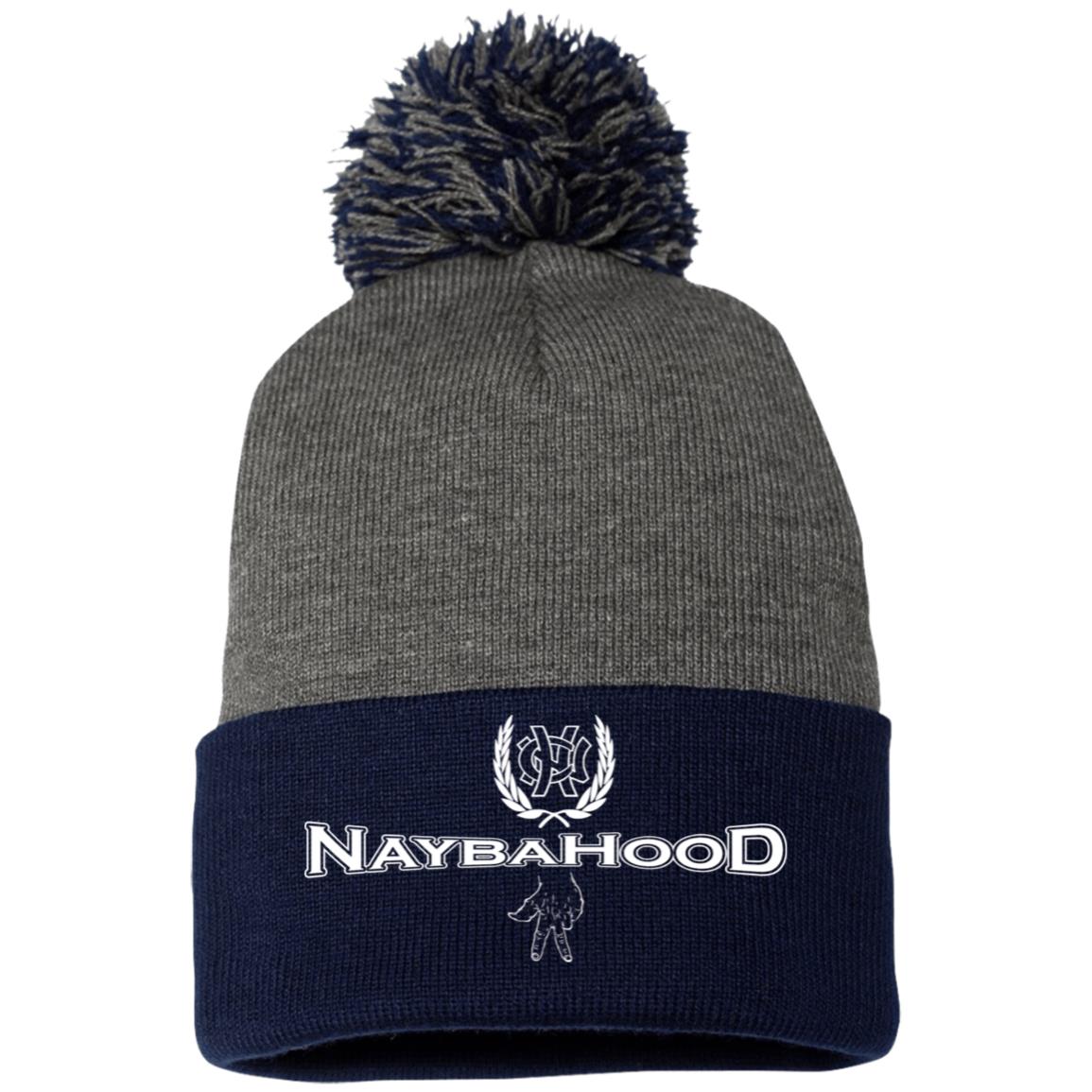 NAYBAYH3D Pom Pom Knit Cap