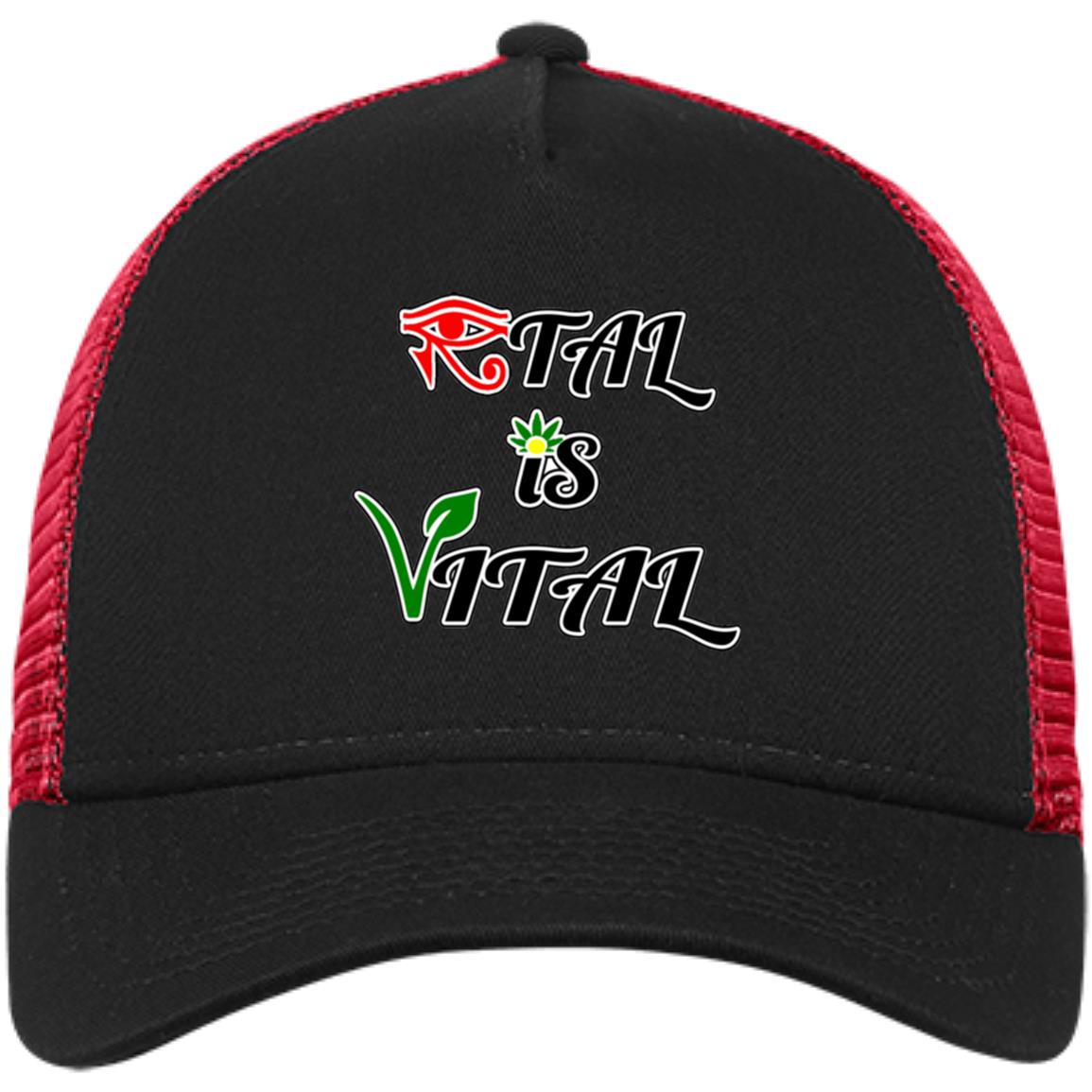 Ital Is Vital EM Snapback Trucker Cap