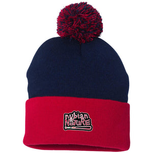 Nubian By Nature Pom Pom Knit Cap