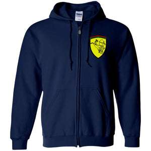 Ramses II Victory EMB Zip Up Hooded Sweatshirt