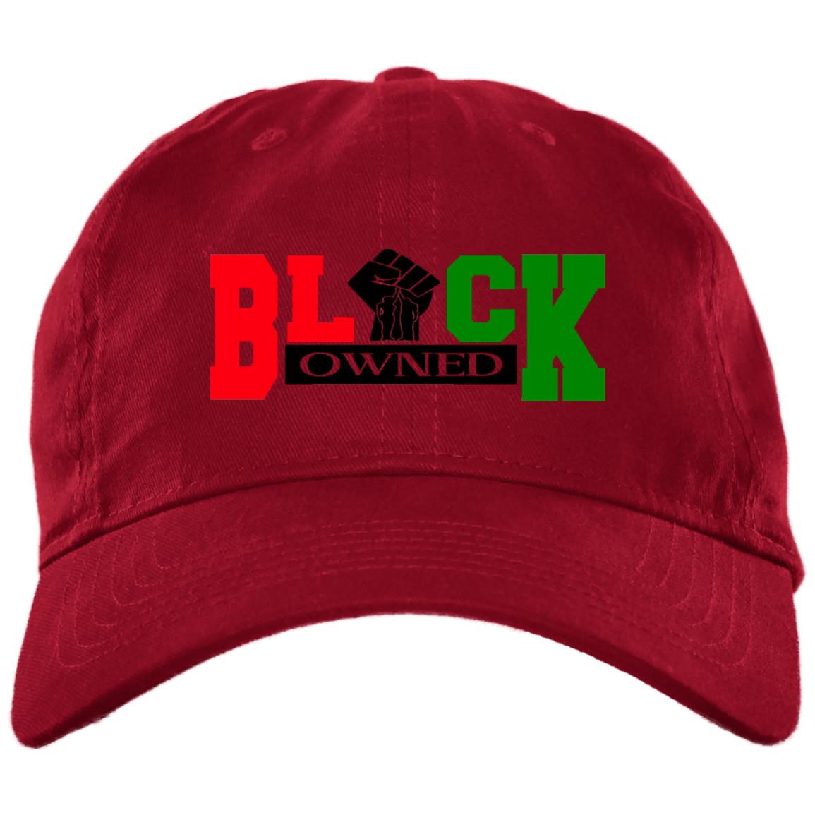 BLACK OWNED RBG Brushed Twill  Cap