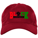 BLACK OWNED RBG Brushed Twill  Cap