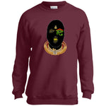 Nubian Goons Mask Youth Crewneck Sweatshirt