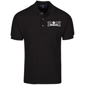 BLACK OWNED Cotton Pique Knit Polo