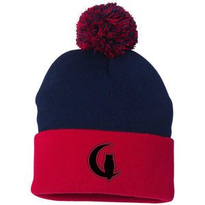 LaChouett BL Pom Pom Knit Cap