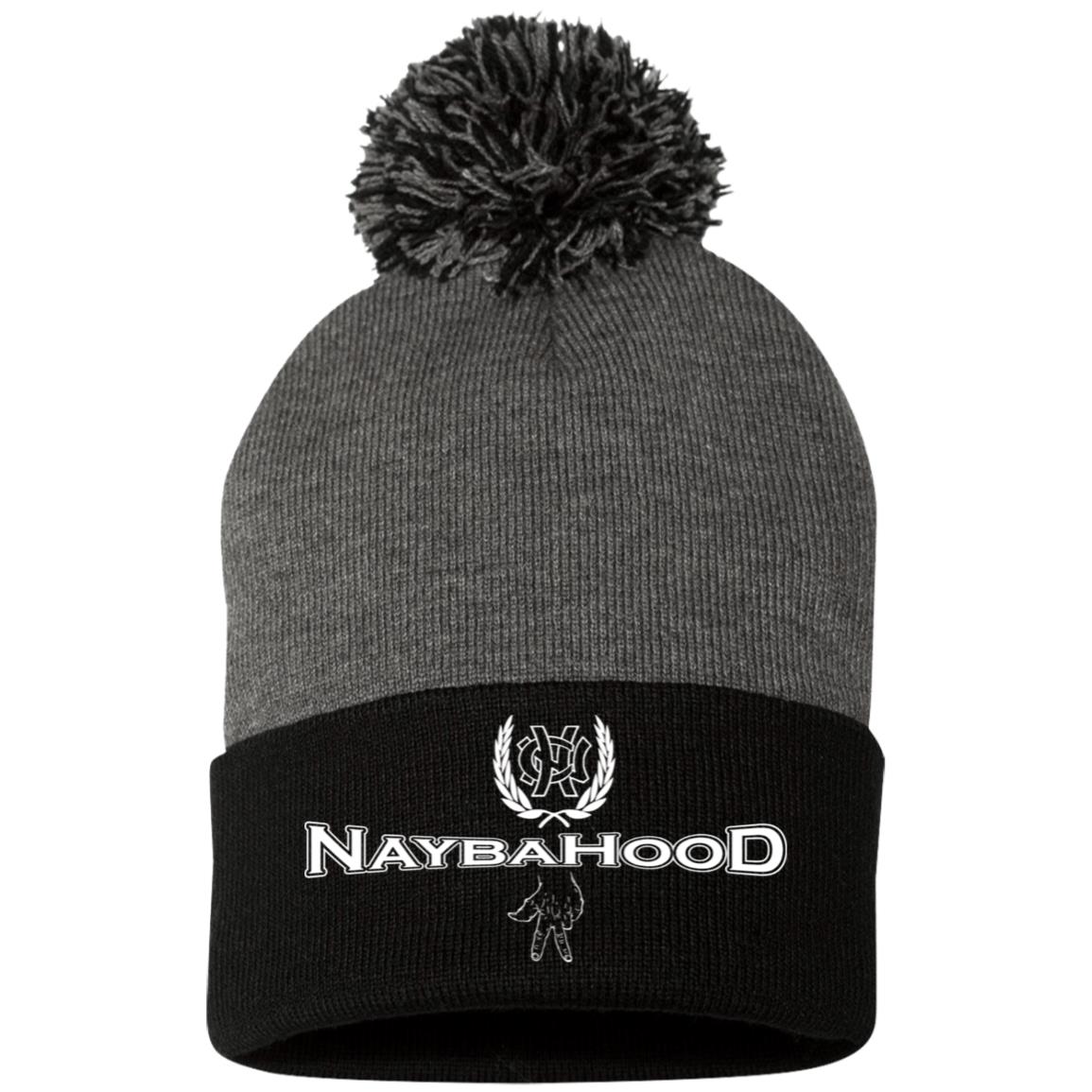 NAYBAYH3D Pom Pom Knit Cap