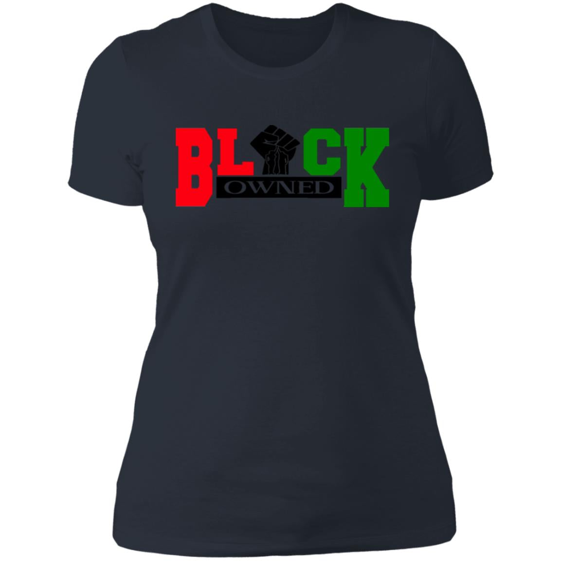 BLACK OWNED RBG Ladies' T-Shirt