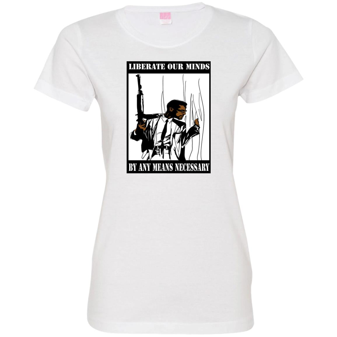 Malcom X Ladies' T-Shirt