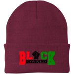 BLACK OWNED RBG Knit Cap