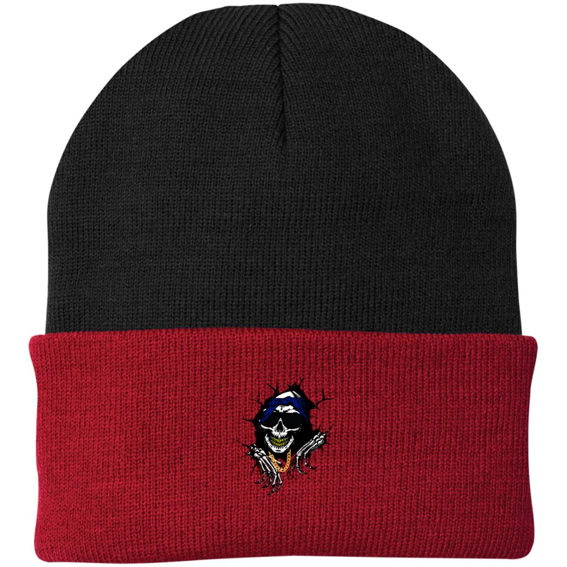 CRIP SKULL Knit Cap