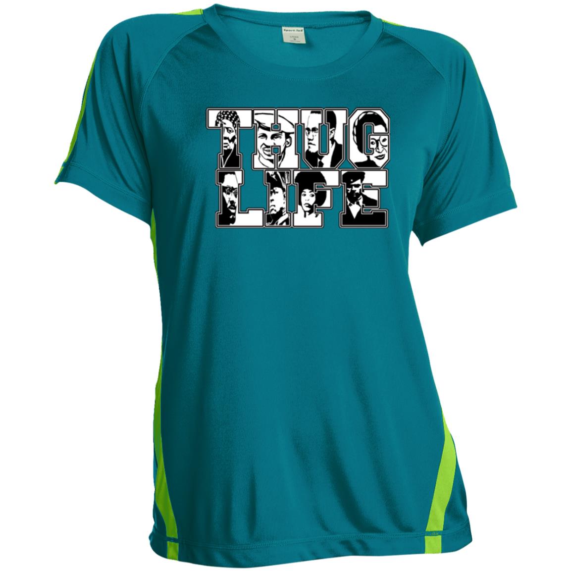 Thug Life Icon Ladies' Polyester T-Shirt